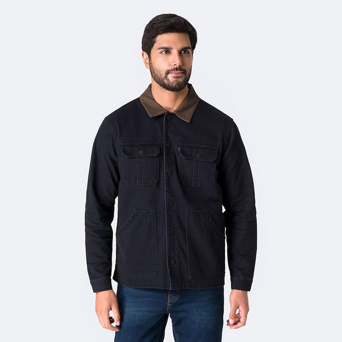PIONIER - Camisaco Drill Hombre Joehh Pionier