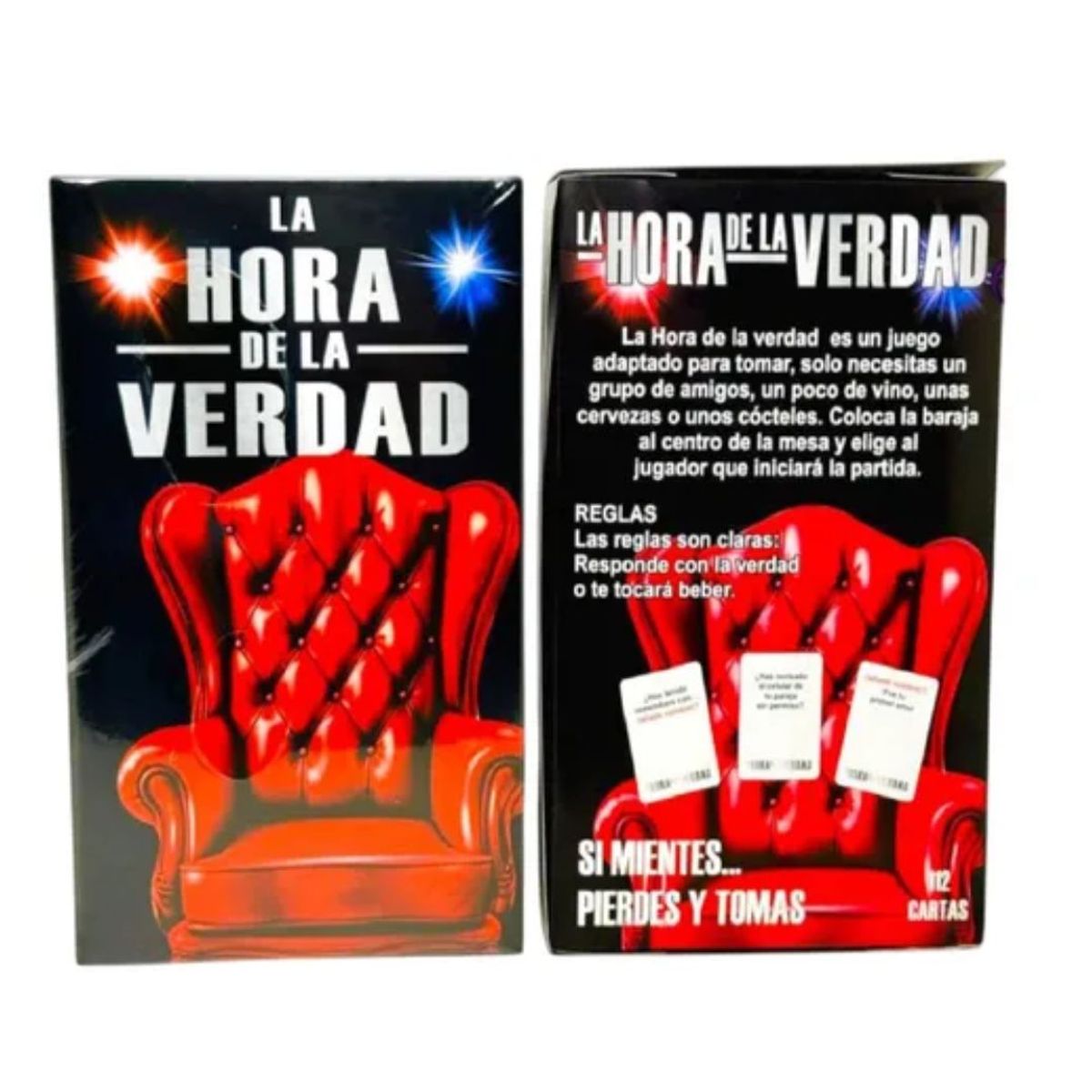 GENERICO - Juego de mesa Cartas el Sillón de la verdad