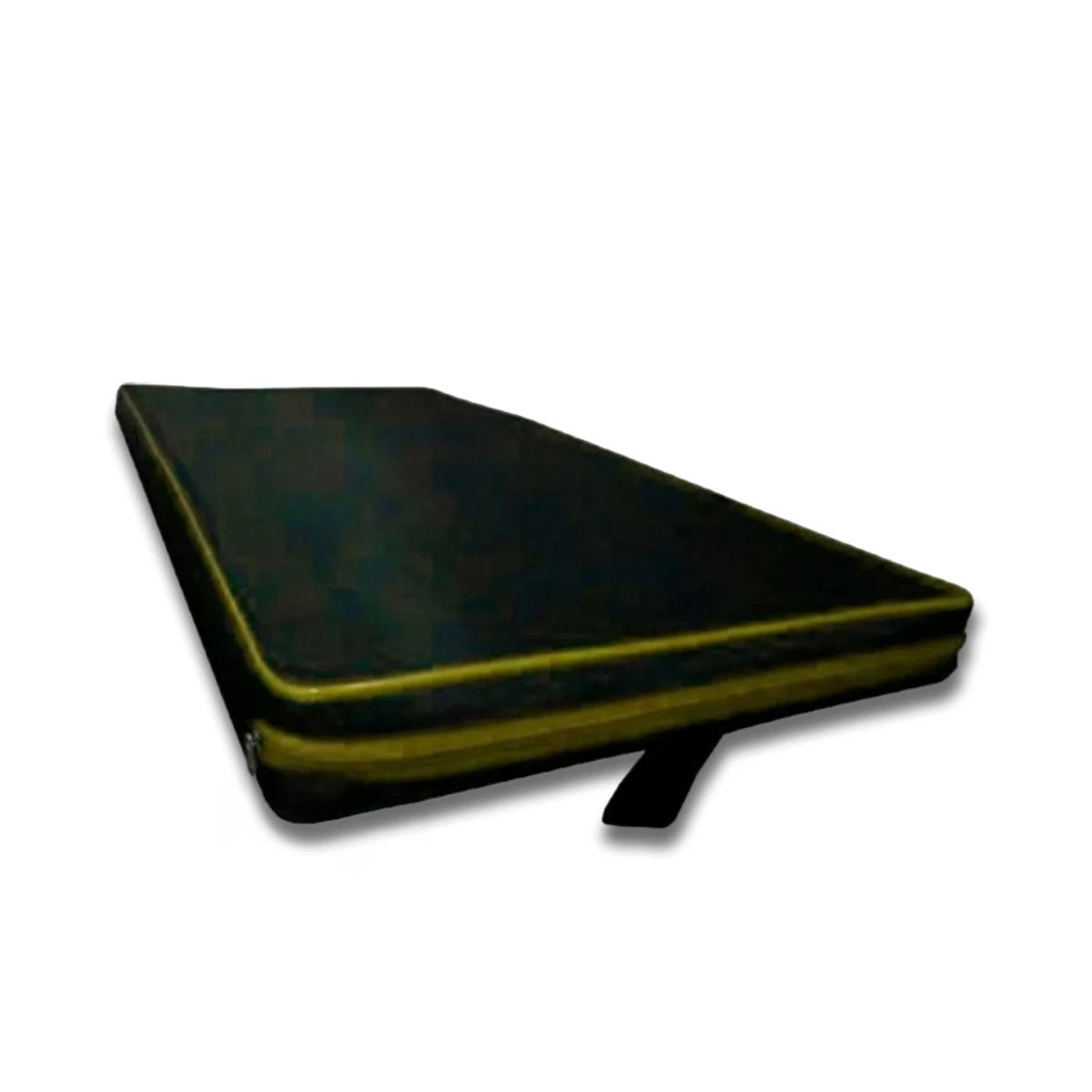 GENERICO - Colchoneta Negra para Deporte 1M en Color Negro y Amarillo