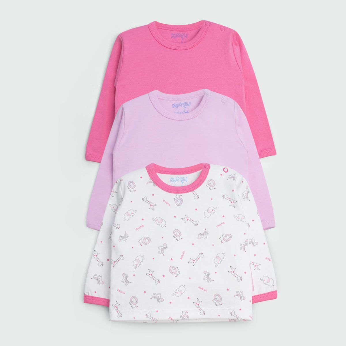 KUKULI - SET X3 POLO UNISEX BEBÉ K0042