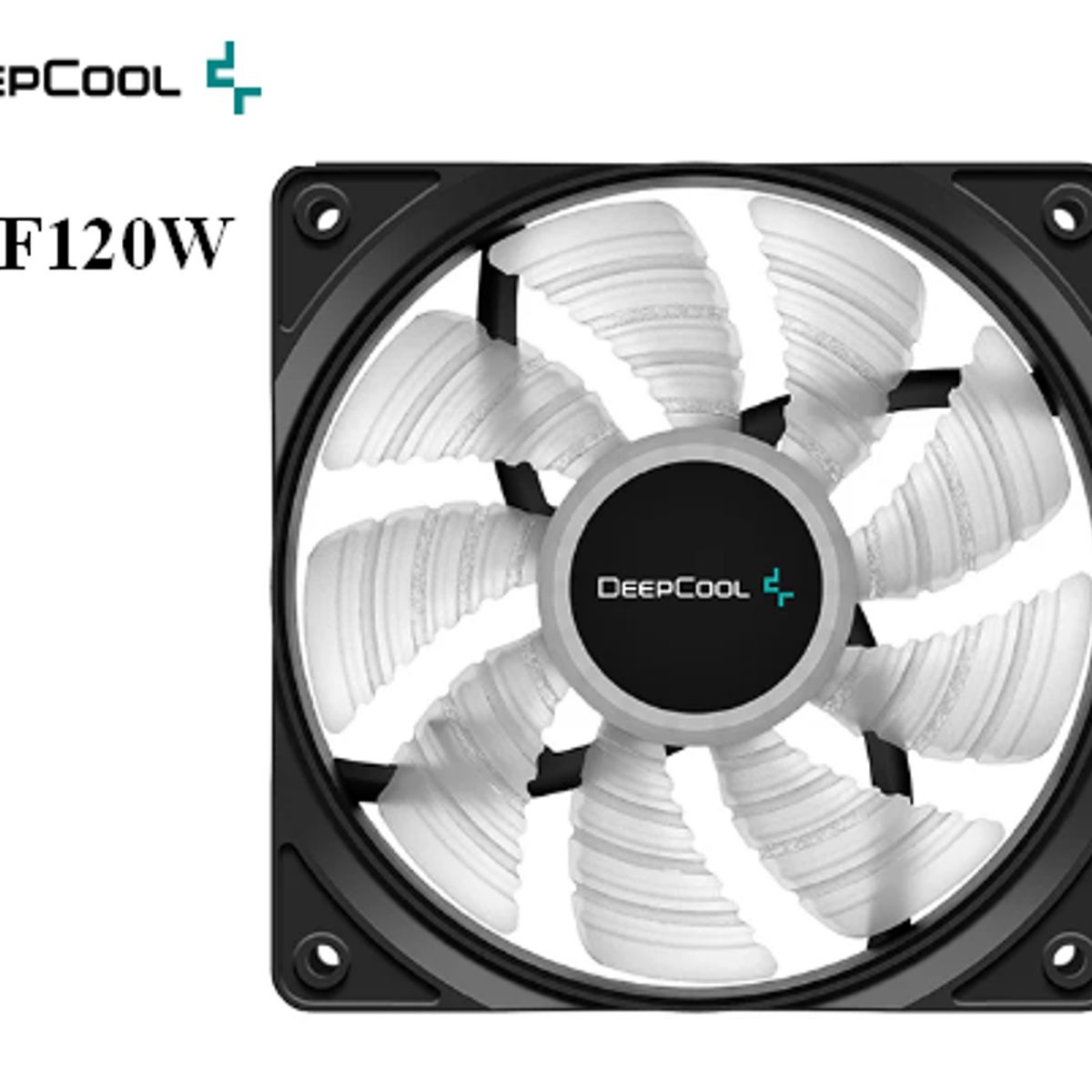 DEEPCOOL - Fans  Cooler para Case RF120  LED BLANCA
