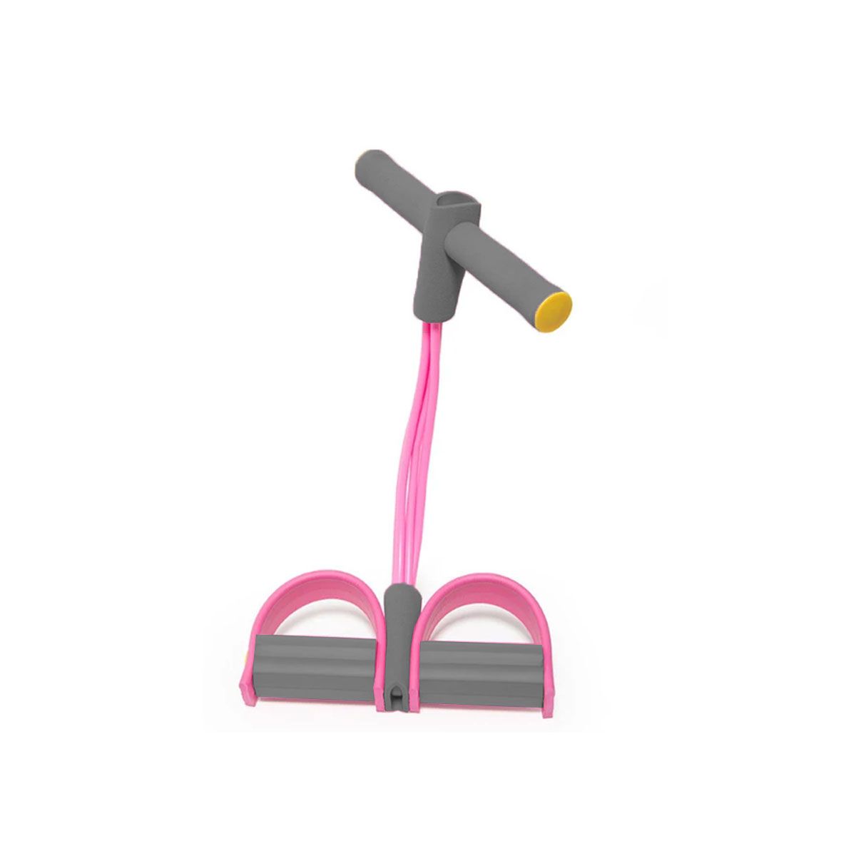 GENERICO - Pack12 Liga para Ejercicios Fisico en Rosado Claro y Plomo