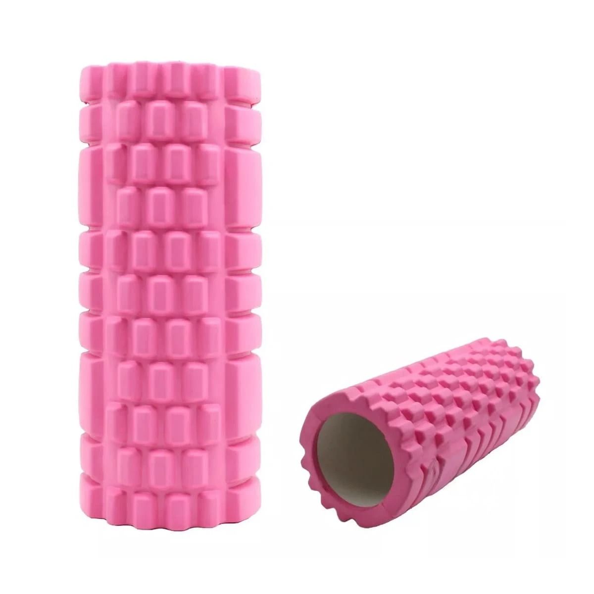 GENERICO - Pack2 Roller Practico Fitness en Rosado Y+Ligas de Regalo