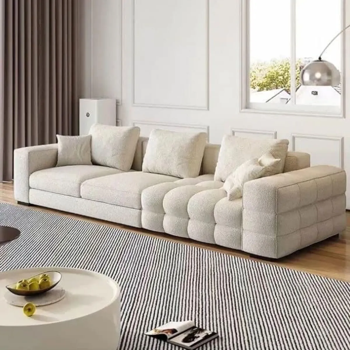 STIL NOVO - SALA SOFA MARCELA MARFIL