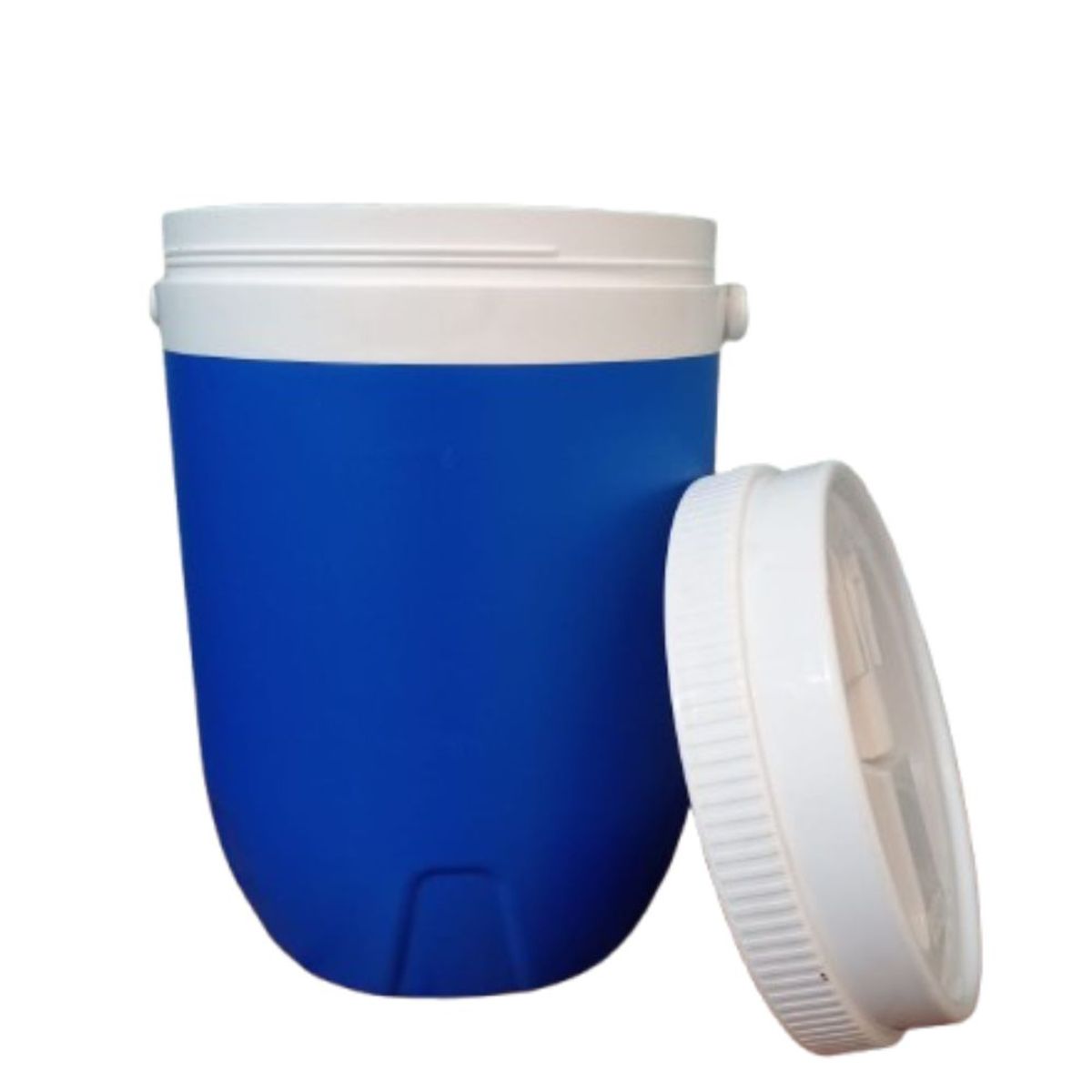 START FG - Cooler Azul Grande 4 Litros con Boquilla en Tapa – Ideal para Bebidas Frías