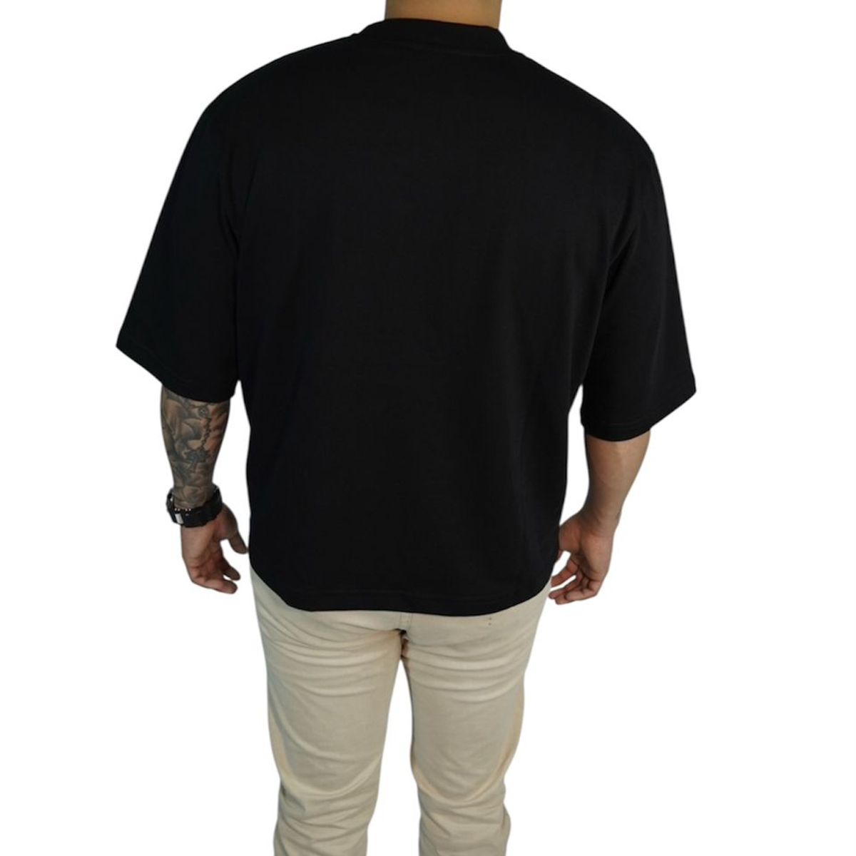 GENERICO - Polo Boxy Fit de Algodon Para HombreUnisex De Manga corta