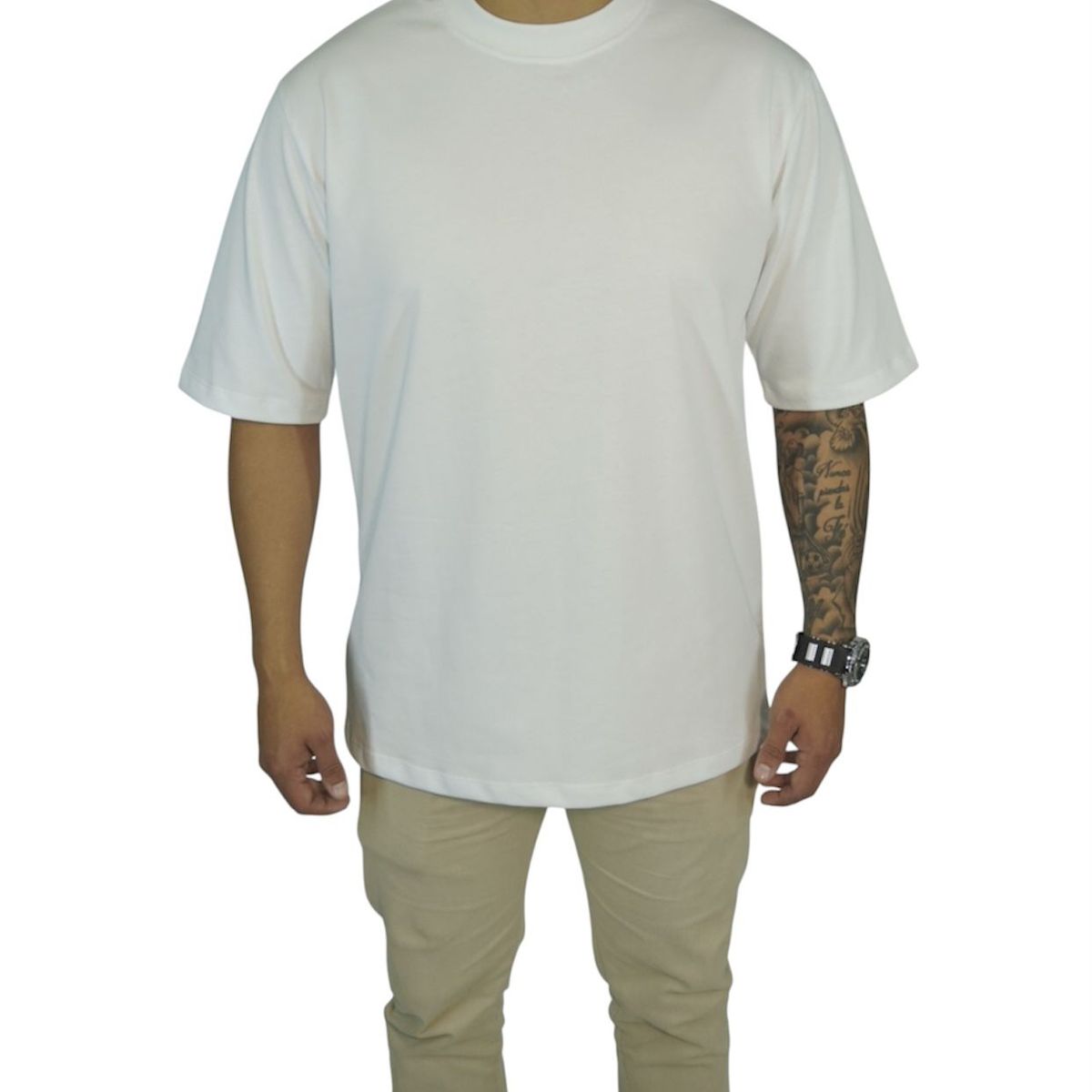 GENERICO - Polo Semi Oversize de Algodon Para Hombre Unisex De Manga corta