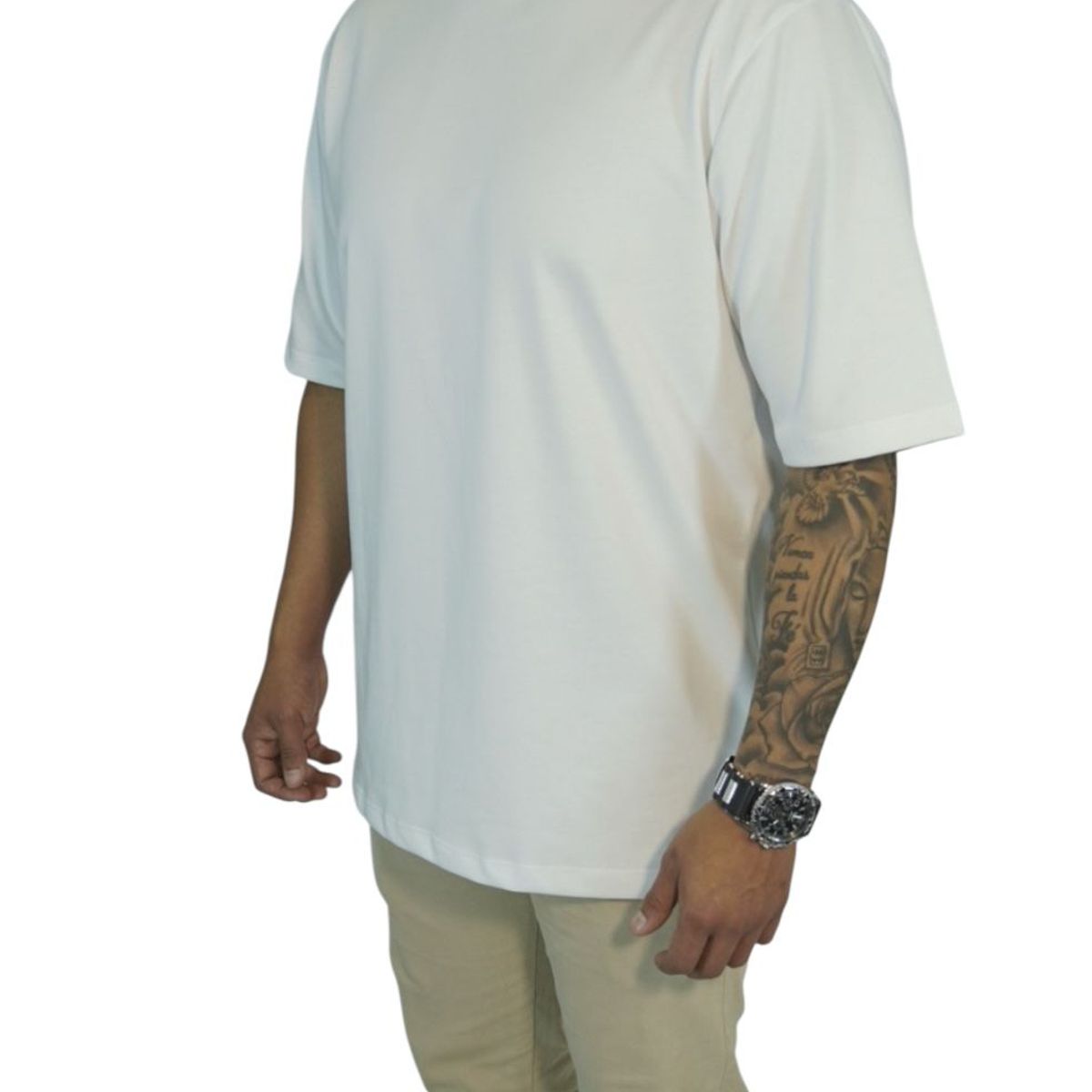 GENERICO - Polo Semi Oversize de Algodon Para Hombre Unisex De Manga corta