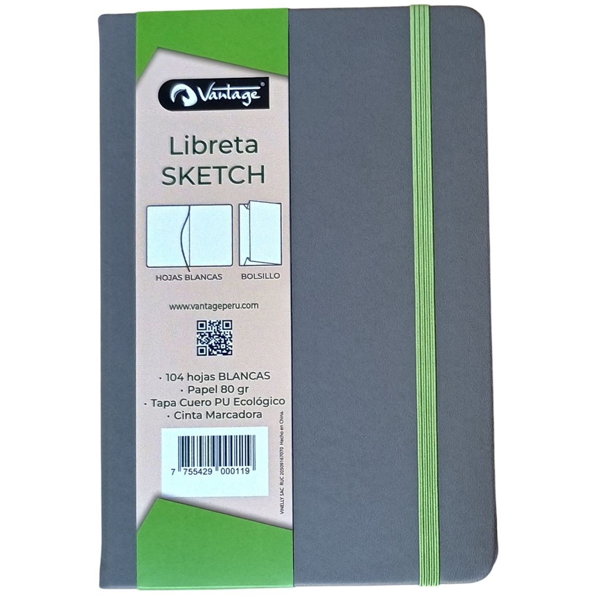 VANTAGE - LIBRETA VANTAGE SKETCH 14x21