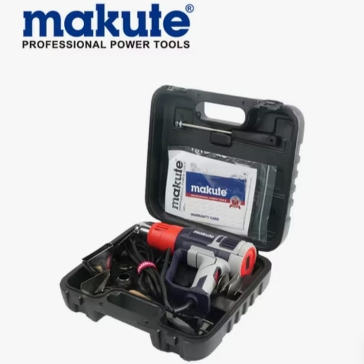 MAKUTE - PISTOLA DE CALOR DE 2000W  PANTALLA DIGITAL  MAKUTE