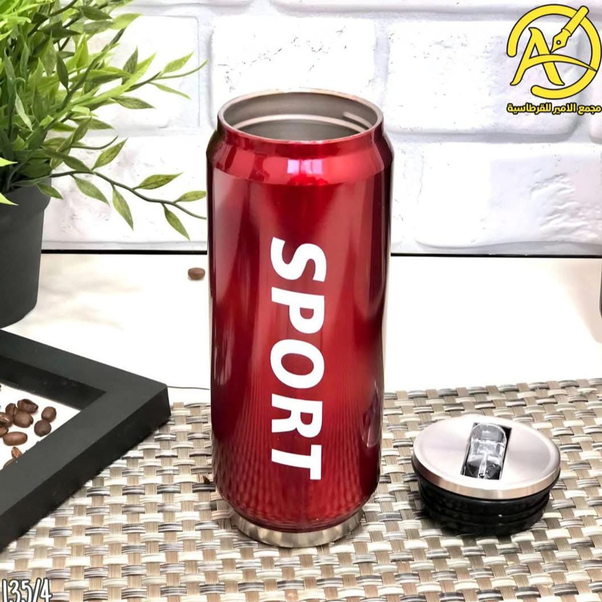 GENERICO - BOTELLA VASO TÉRMICO DE ACERO INOXIDABLE DEPORTIVO SPORT  500 ML