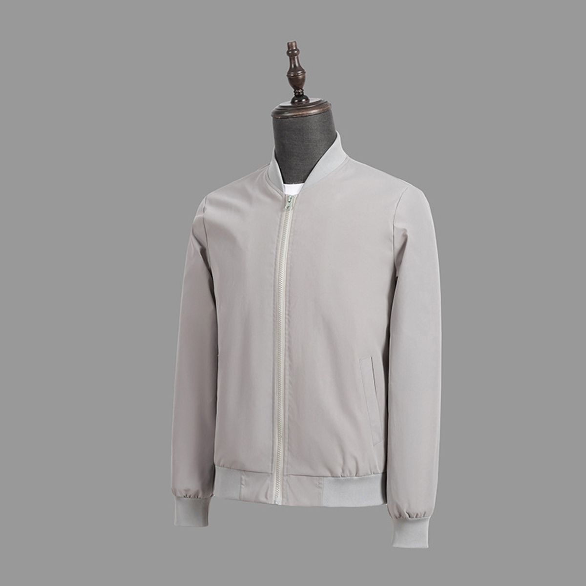 BAALATHKKO5 - Chamarra Rompeviento Hombre Impermeable - Gris XXL