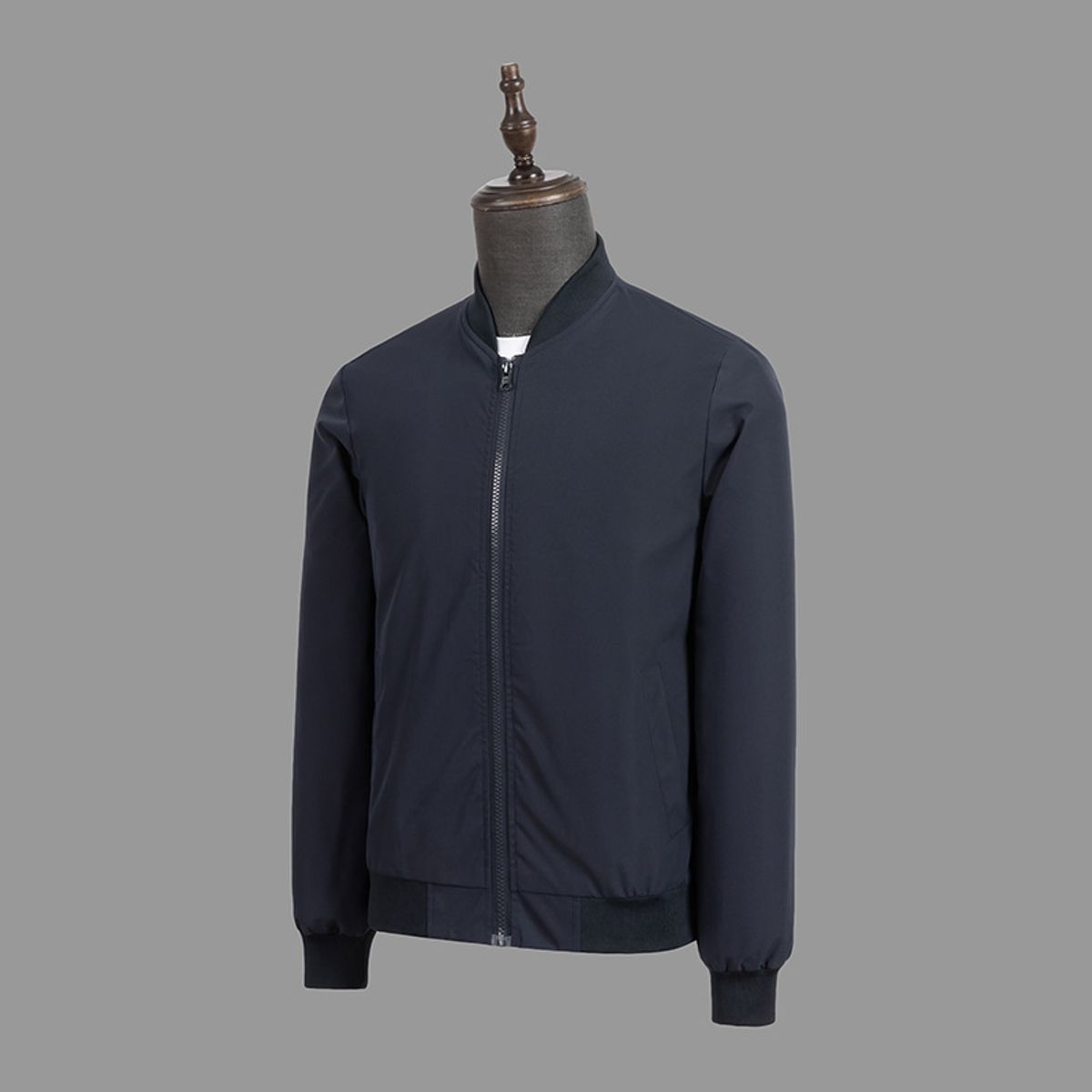 BAALATHKKO5 - Chamarra Rompeviento Hombre Impermeable - Azul Oscuro XXL