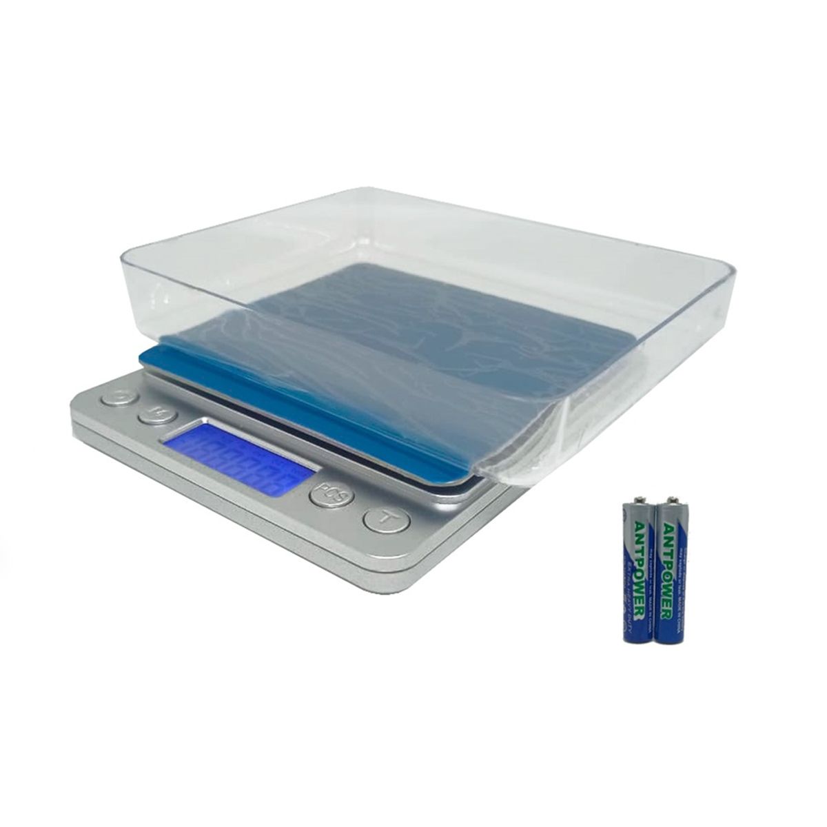 GENERICO - Balanza Gramera Joyera Digital Hasta 2000 Gramos 0