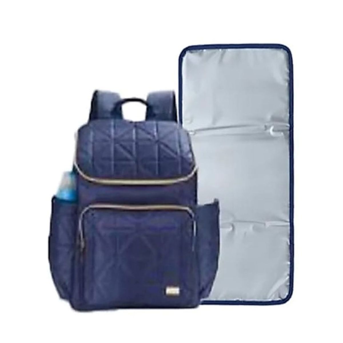 ESIKA - MOCHILA PAÑALERA ANTIFLUIDOS AZUL