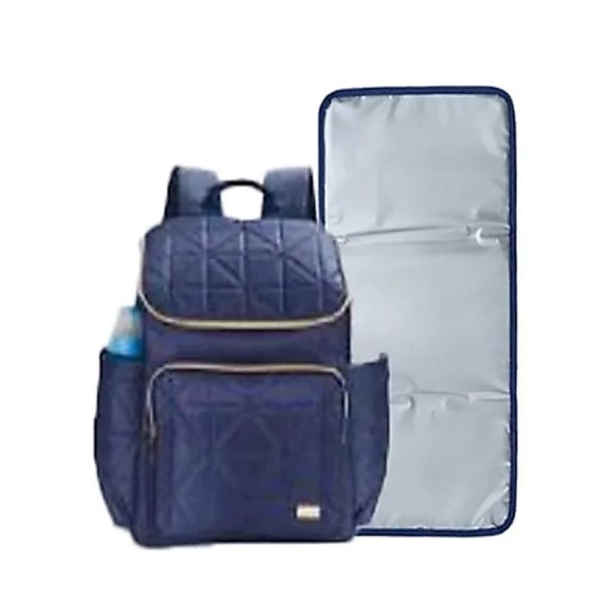 ESIKA - MOCHILA PAÑALERA ANTIFLUIDOS AZUL