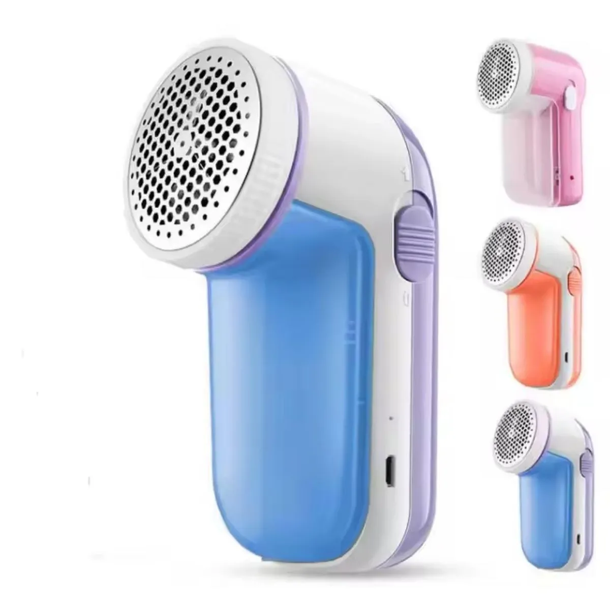 GENERICO - Removedor Eléctrico 5800 Quita pelusas Pelos Bolitas de Ropa Inalámbrico Recargable - Purpura - M