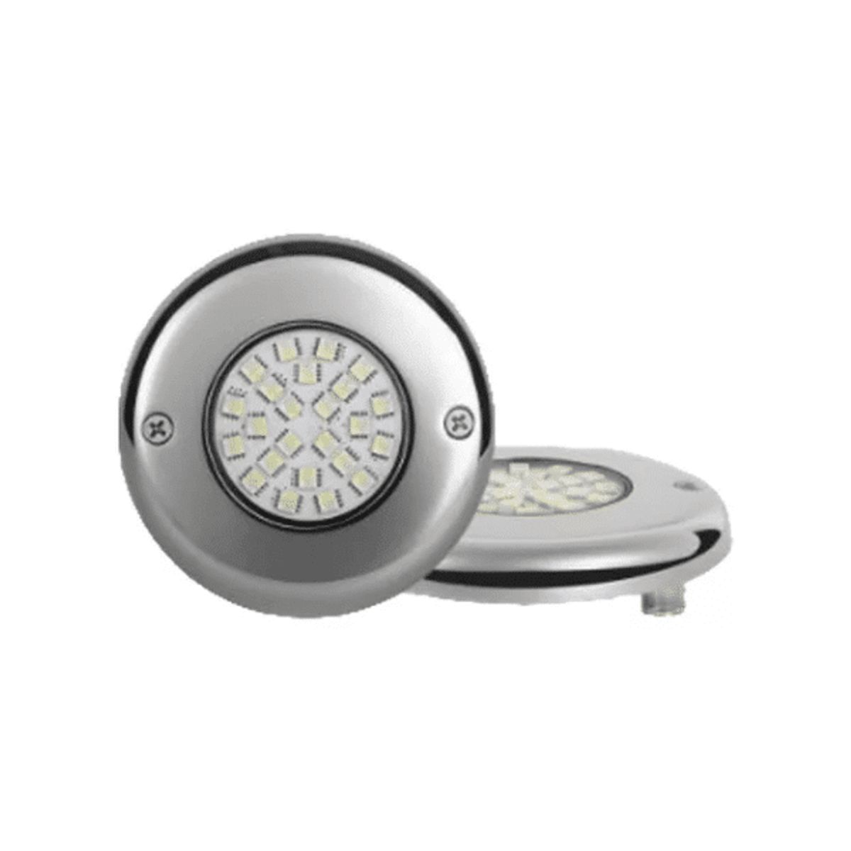 GENERICO - Mini Luces para Piscina 5W-12V-LED-D102mm Luz Blanca Pool System