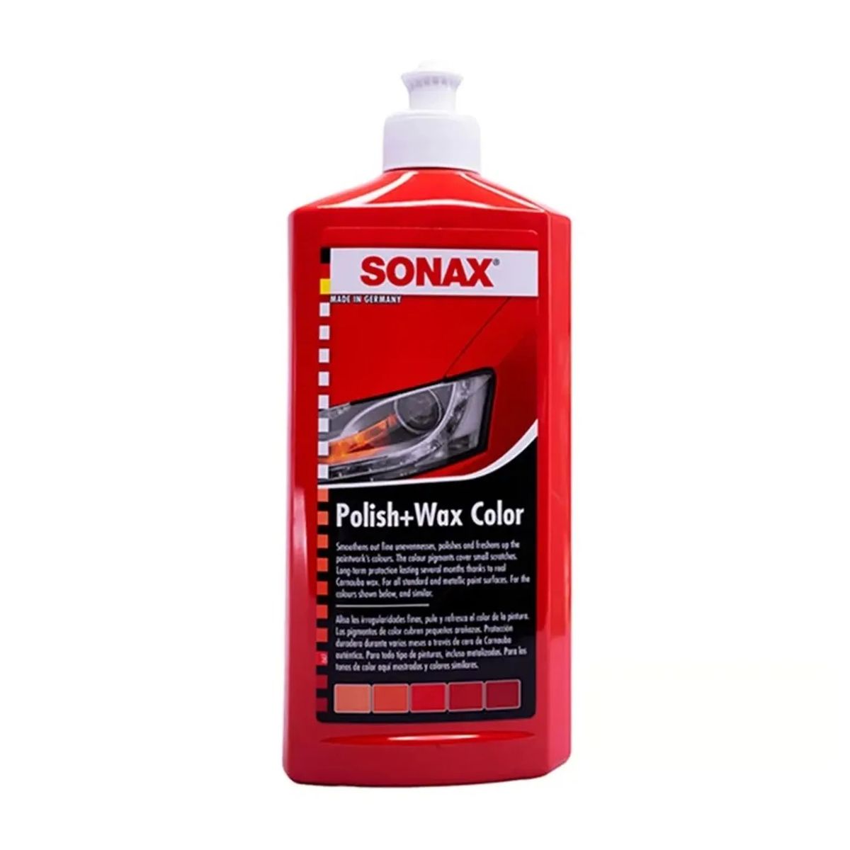 SONAX - Cera Sonax Líquida 500ML Rojo