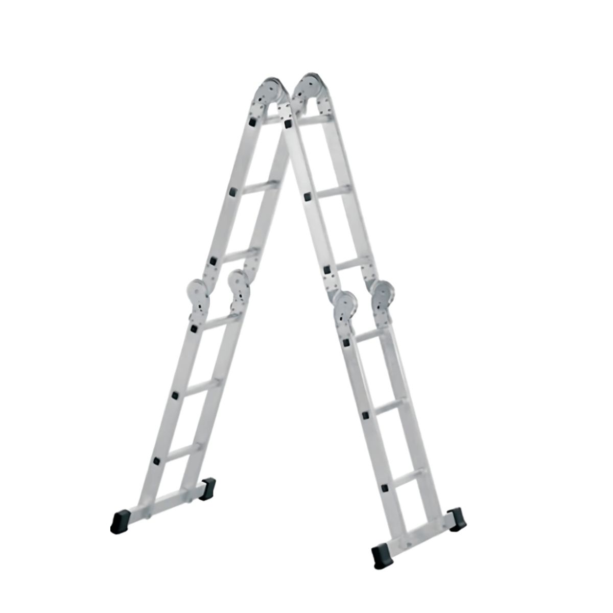 KAMASA - Escalera Combinada De Aluminio Kamasa KM2141 Color Gris