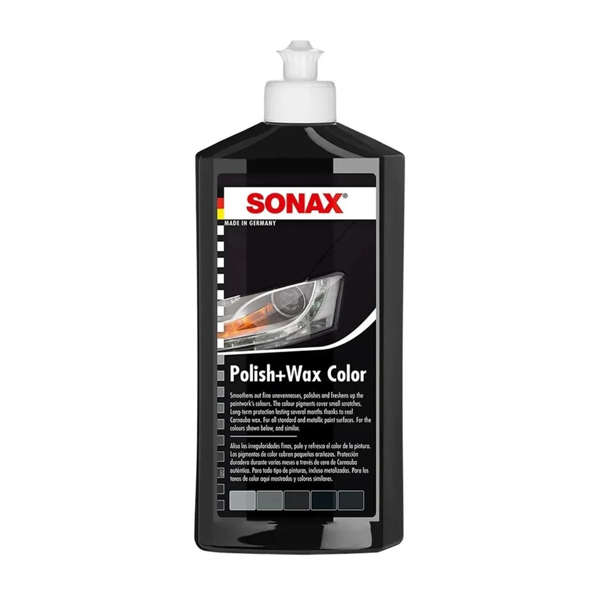 SONAX - Cera Sonax Líquida 500ML Negro