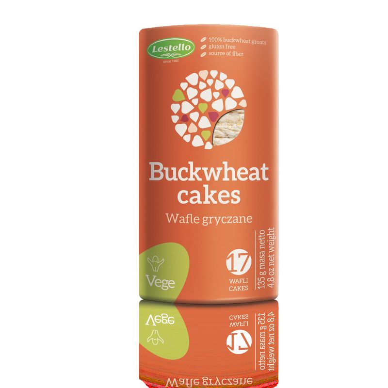 LESTELLO - LESTELLO GALLETAS DE TRIGO SARRACENO SIN GLUTEN 135G