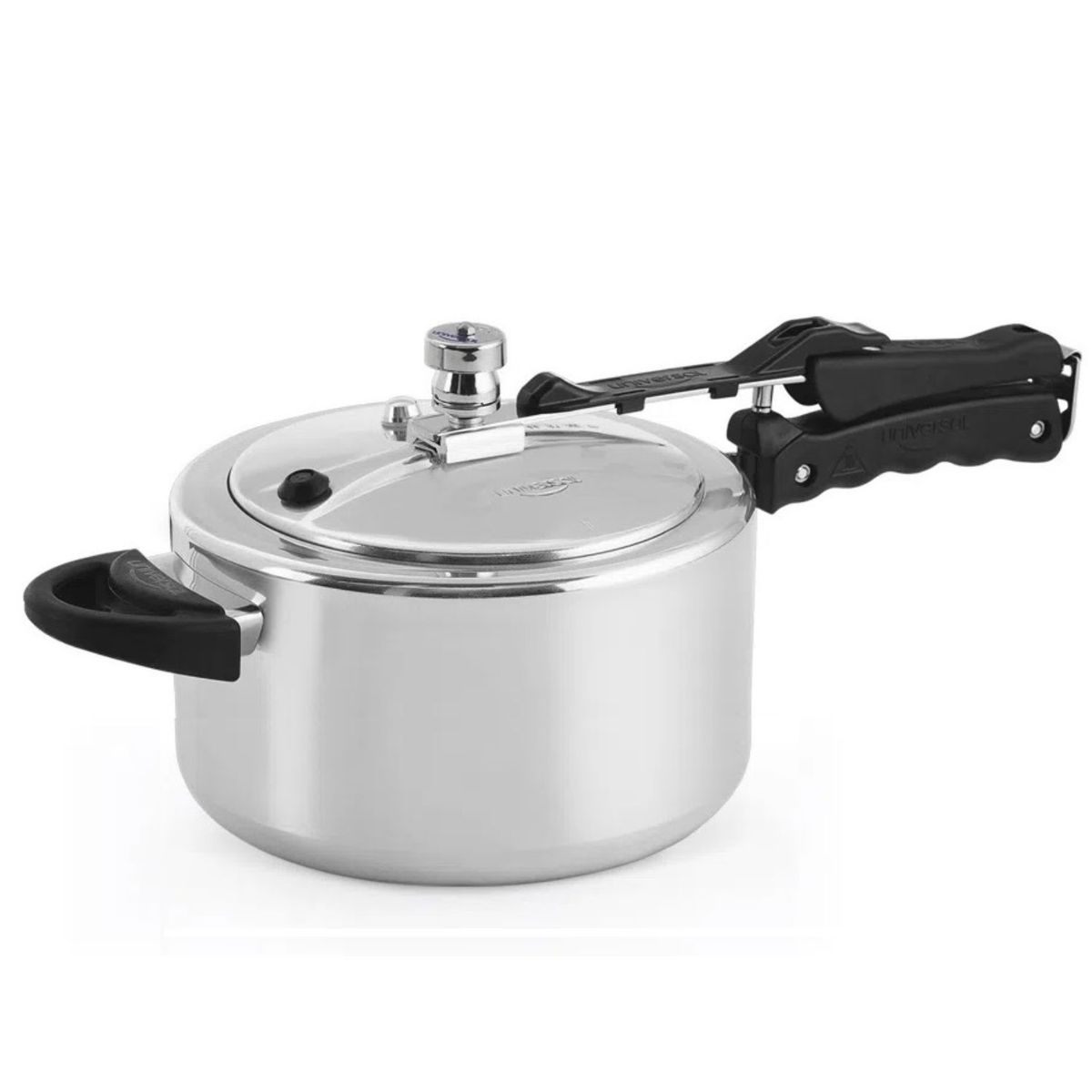 GENERICO - Olla a presión Universal 5 Litros Doble válvula de seguridad Aluminio