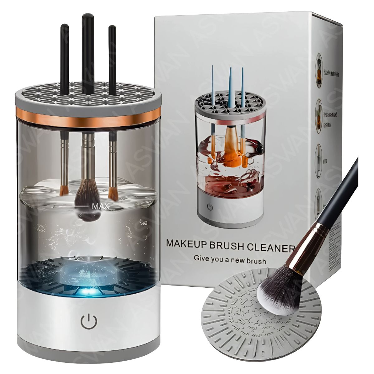 GENERICO - Limpiador de Brochas de Maquillaje