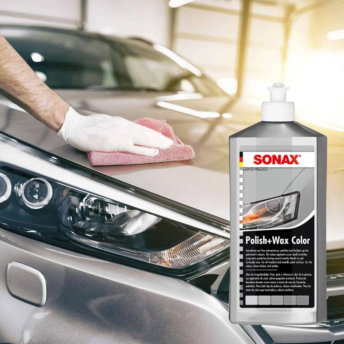 SONAX - Cera Sonax Liquida 500ml Gris