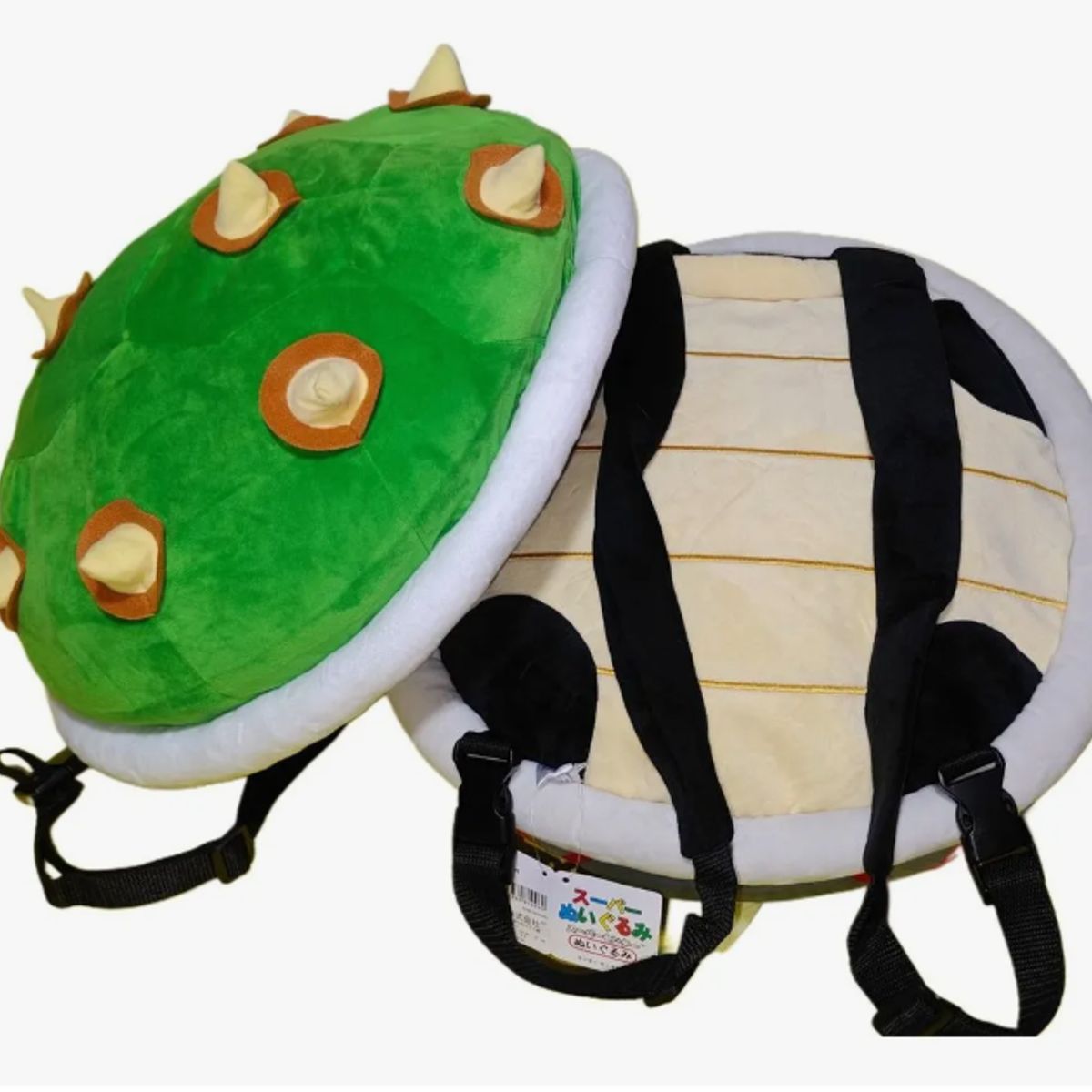 GENERICO - MOCHILA KAWAII CAPARAZON BOWSER verde