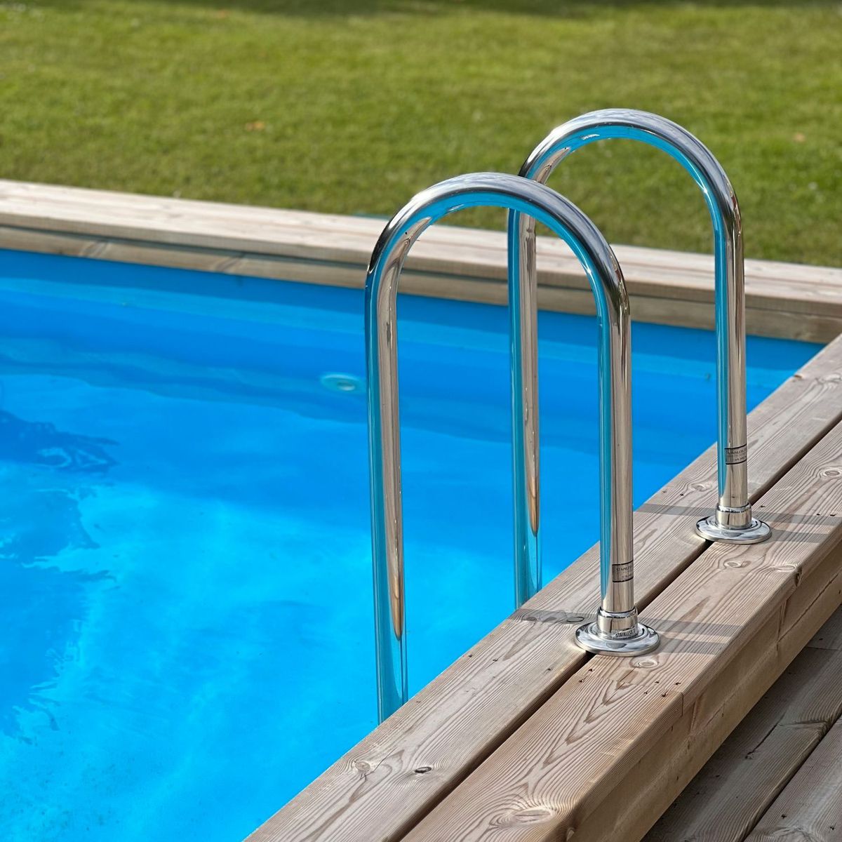 GENERICO - ESCALERA PARA PISCINA 3 PASOS ACERO INOX MU315