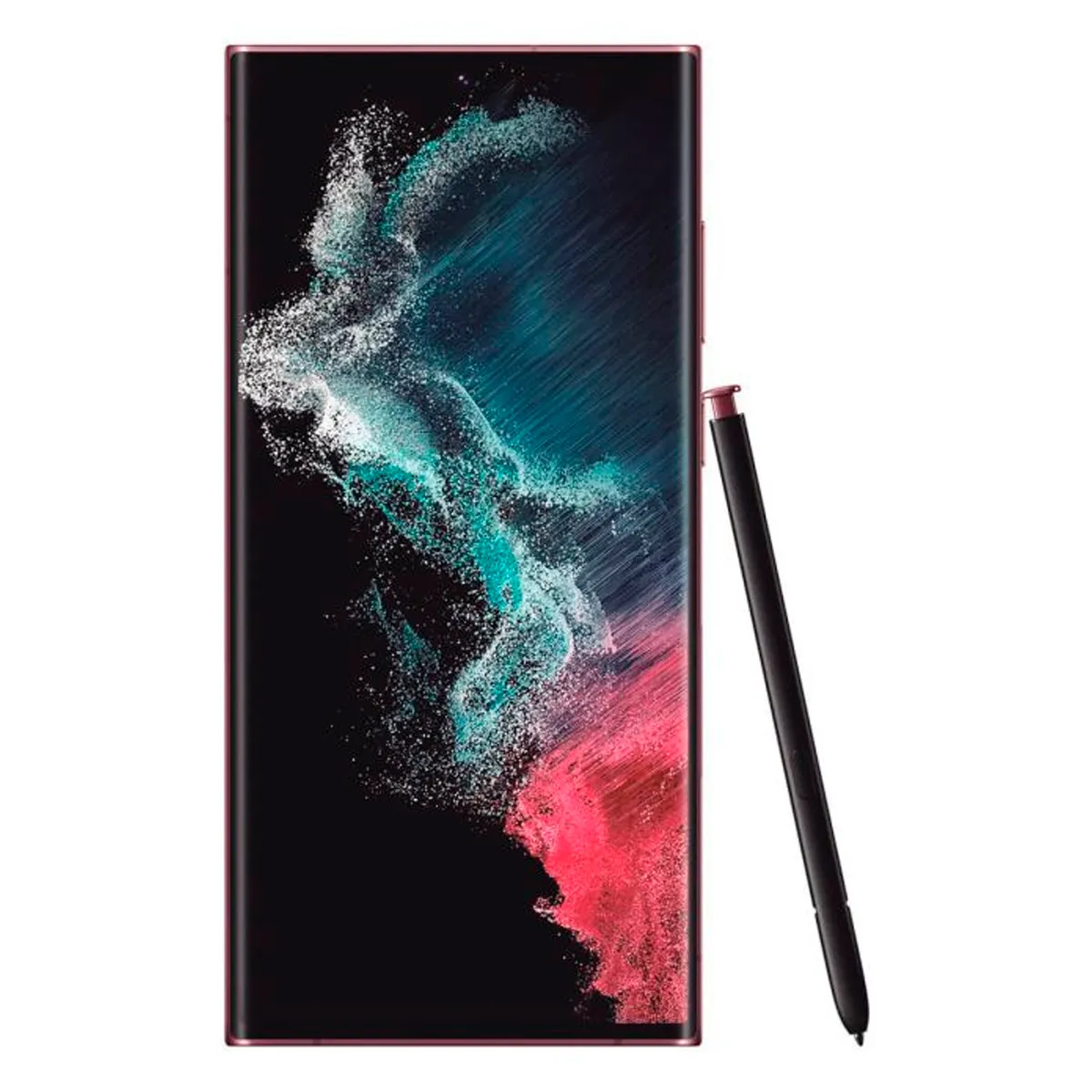 SAMSUNG - Samsung Galaxy S22 Ultra 256GB 12GB RAM Burgundy