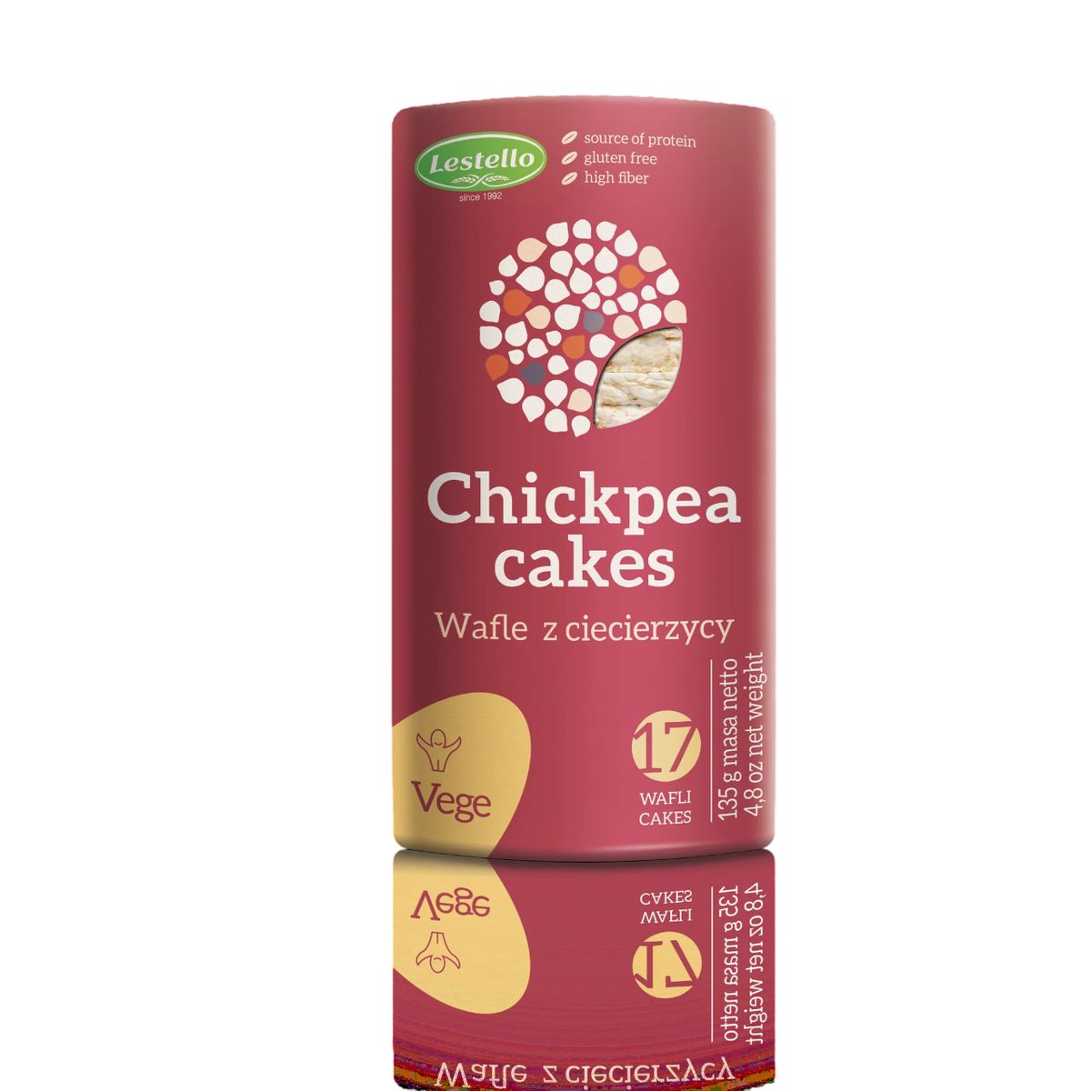 LESTELLO - LESTELLO GALLETAS DE GARBANZOS SIN GLUTEN 135G