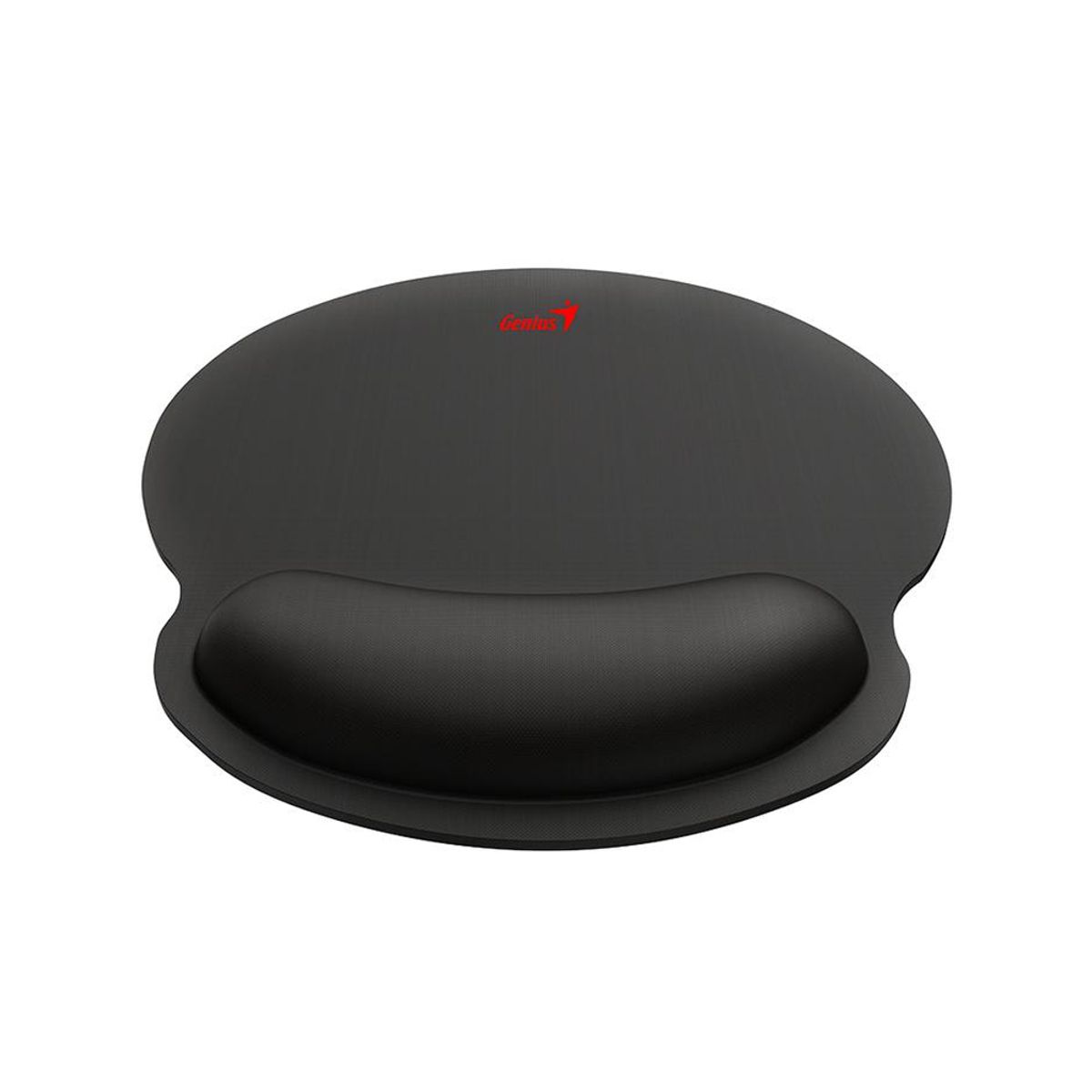 GENIUS - Genius G-Wmp 100: Mouse Pad Con Descansador Ergonómico, Color Negro, Ideal Para Oficina Y