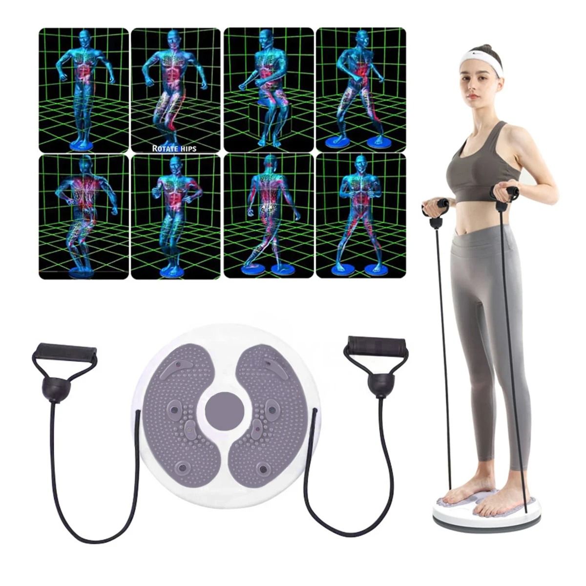 GENERICO - Pack12 Soporte para Ejercicio en Plomo Y+Regalo Agendita