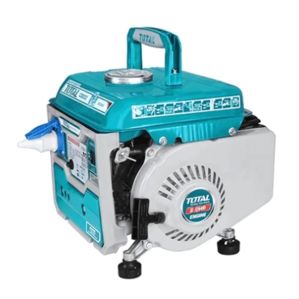 TOTAL TOOLS - Generador Gasolinero 800w 2 Tiempos Total