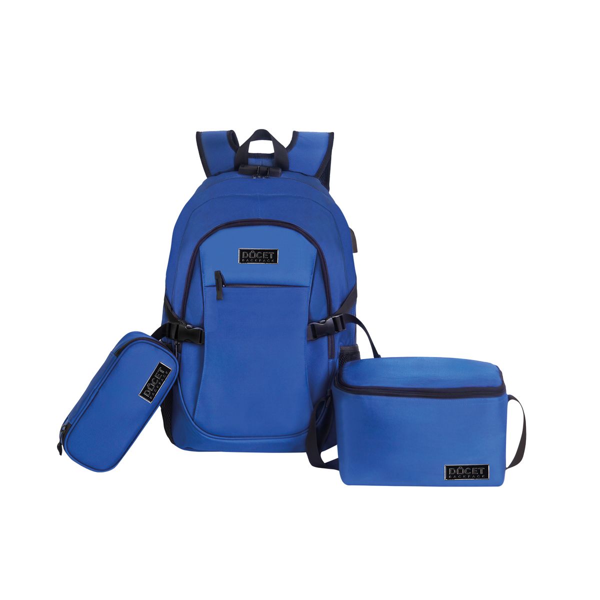 DOCET - DOCET TRIPACK PORTA LAPTOP MOCH+LONCH+CARTU NAVY