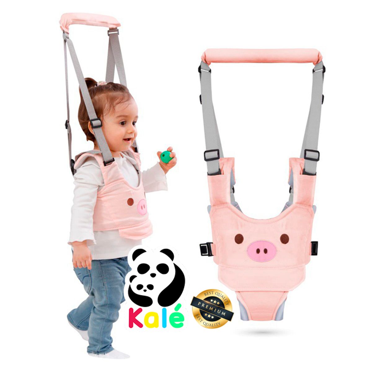 KALE - Arnés Caminador para Bebé - Rosa