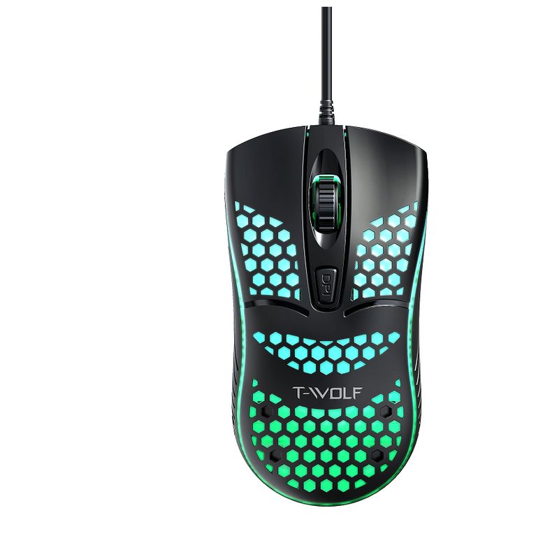 GENERICO - MOUSE GAMER RETROILUMINADO NEGRO