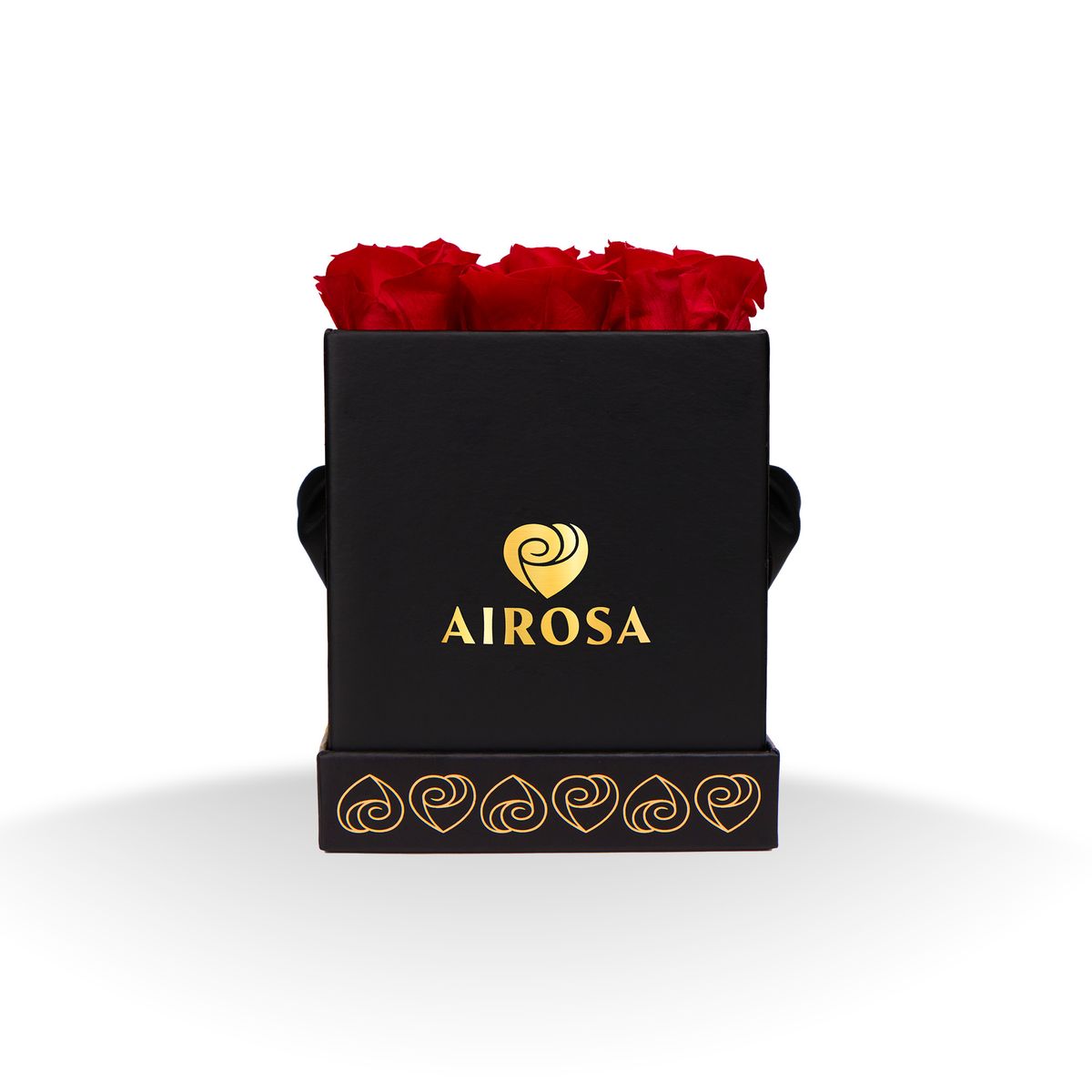 AIROSA - Rosa Preservada Divina – Box con 9 Rosas Rojas