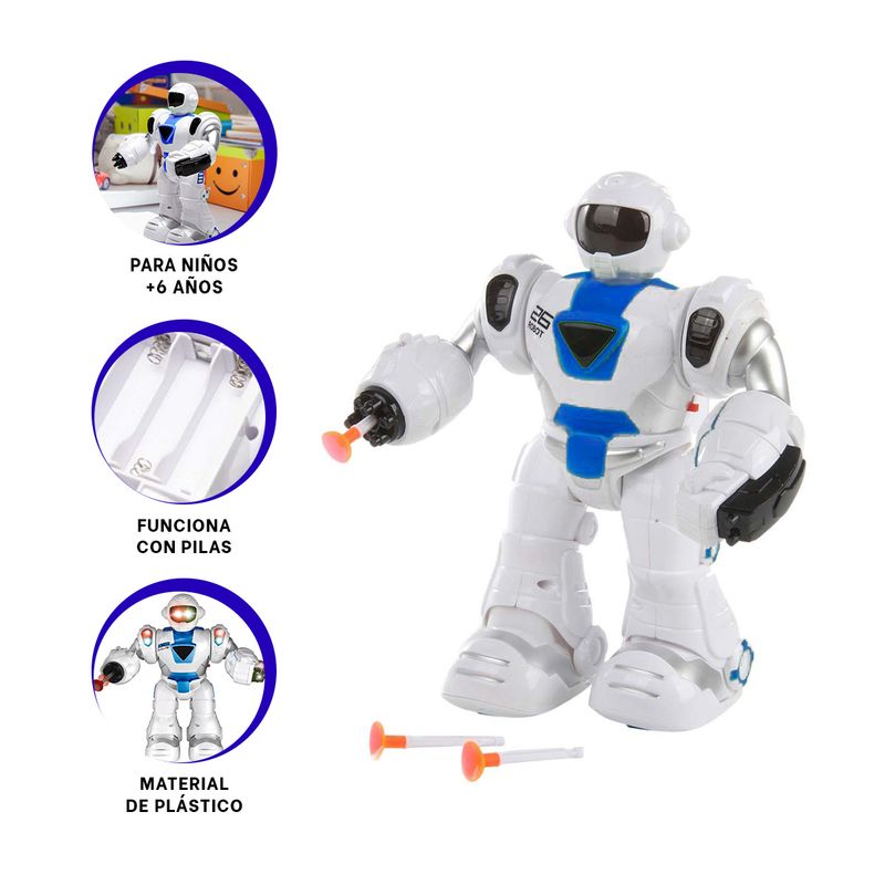 RYBIU IMPORT - Pack12 Cyborg Dinamico para Pequenos en Color Celeste