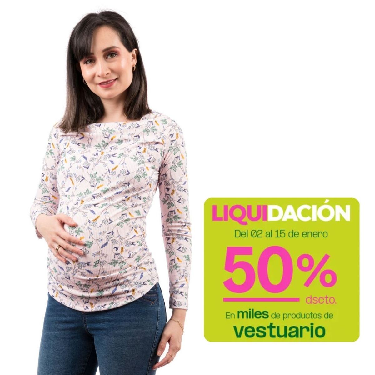 MOMMYLAND - POLO MATERNAL MANGA LARGA