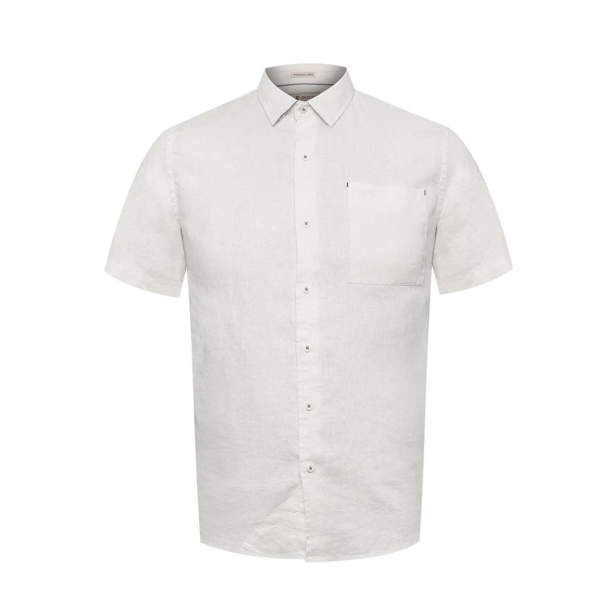 ROCKFORD - Camisa Rockford Hombre Linenshort Blanco ROCKFORD