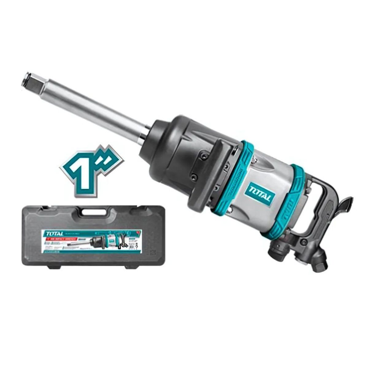 GENERICO - Llave de Impacto Neumática 1 " 3100NM 25MM Industrial Total