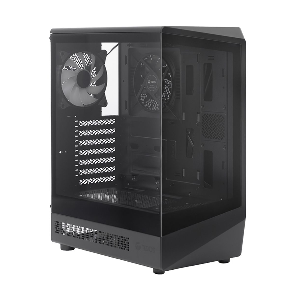 TEROS - CASE TEROS TE-1321G GAMER TOWER USB 3.0 USB 2.0 AUDIO VENTILADOR ARGB