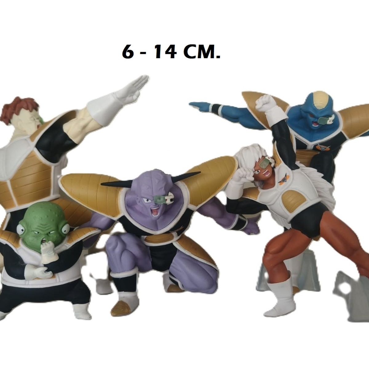 GENERICO - DRAGON BALL FUERZAS ESPECIALES GINYU 5 UNID