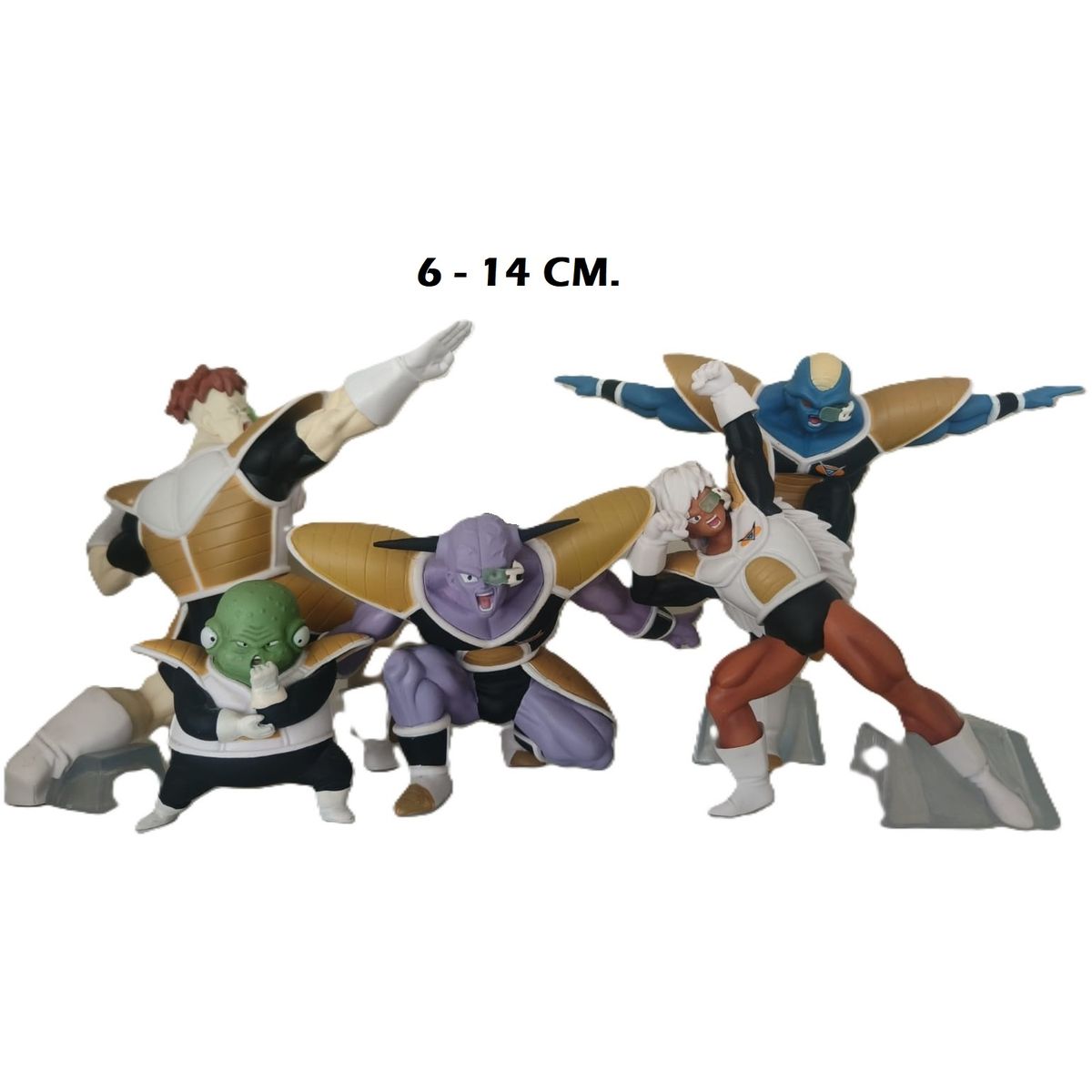 GENERICO - DRAGON BALL FUERZAS ESPECIALES GINYU 5 UNID