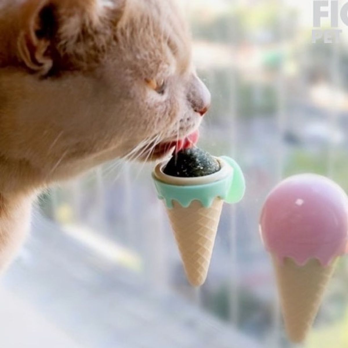 GENERICO - CATNIP ROLLER HELADO - 3 UNIDADES