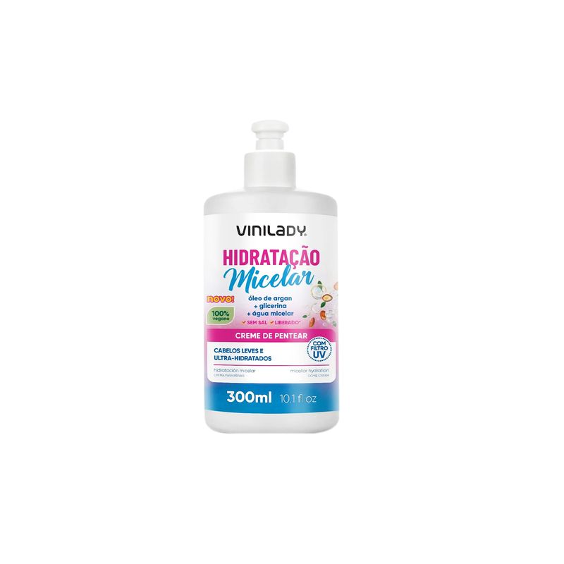 VINILADY - VINILADY CREMA DE PEINAR HIDRATACIÓN MICELAR - 300 ml