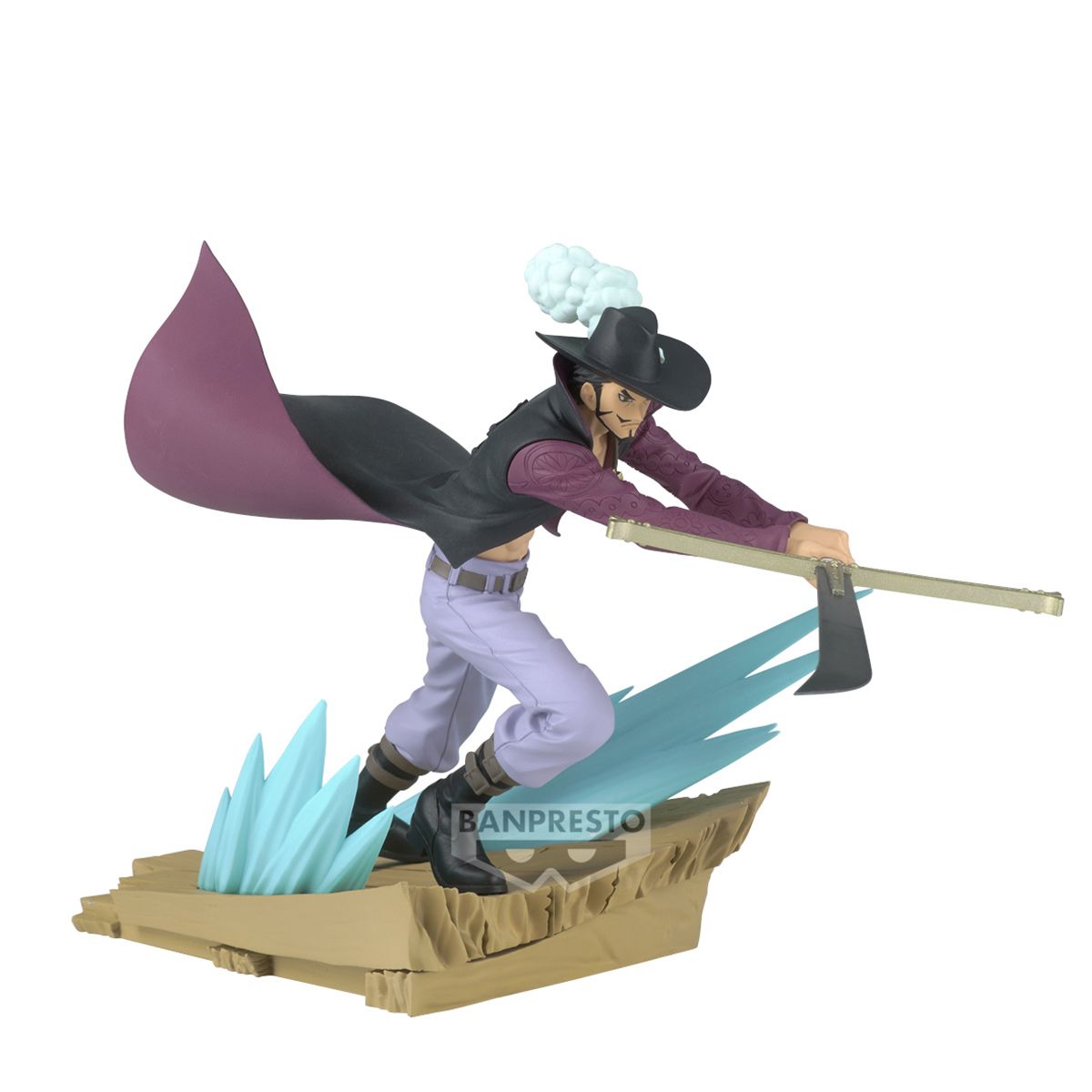BANPRESTO - FIGURA COLECCIONABLE DE ONE PIECE SENKOZEKKEI-DRACULEMIHAWK